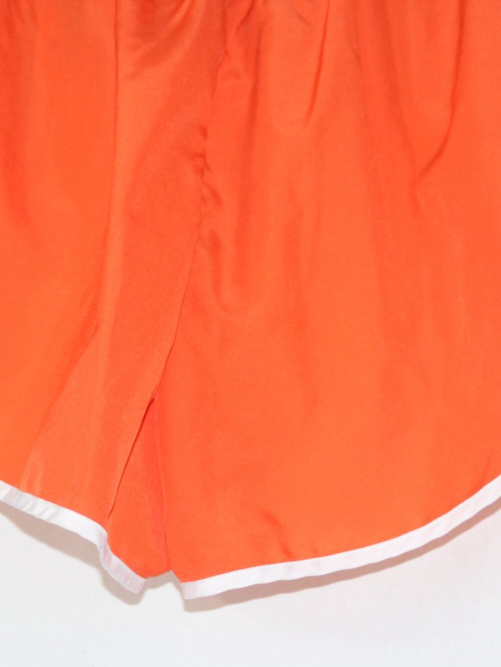 Brooks Women's Running Shorts Orange with Gray Lining Size Sm Adj. Waist - Picture 4 of 6